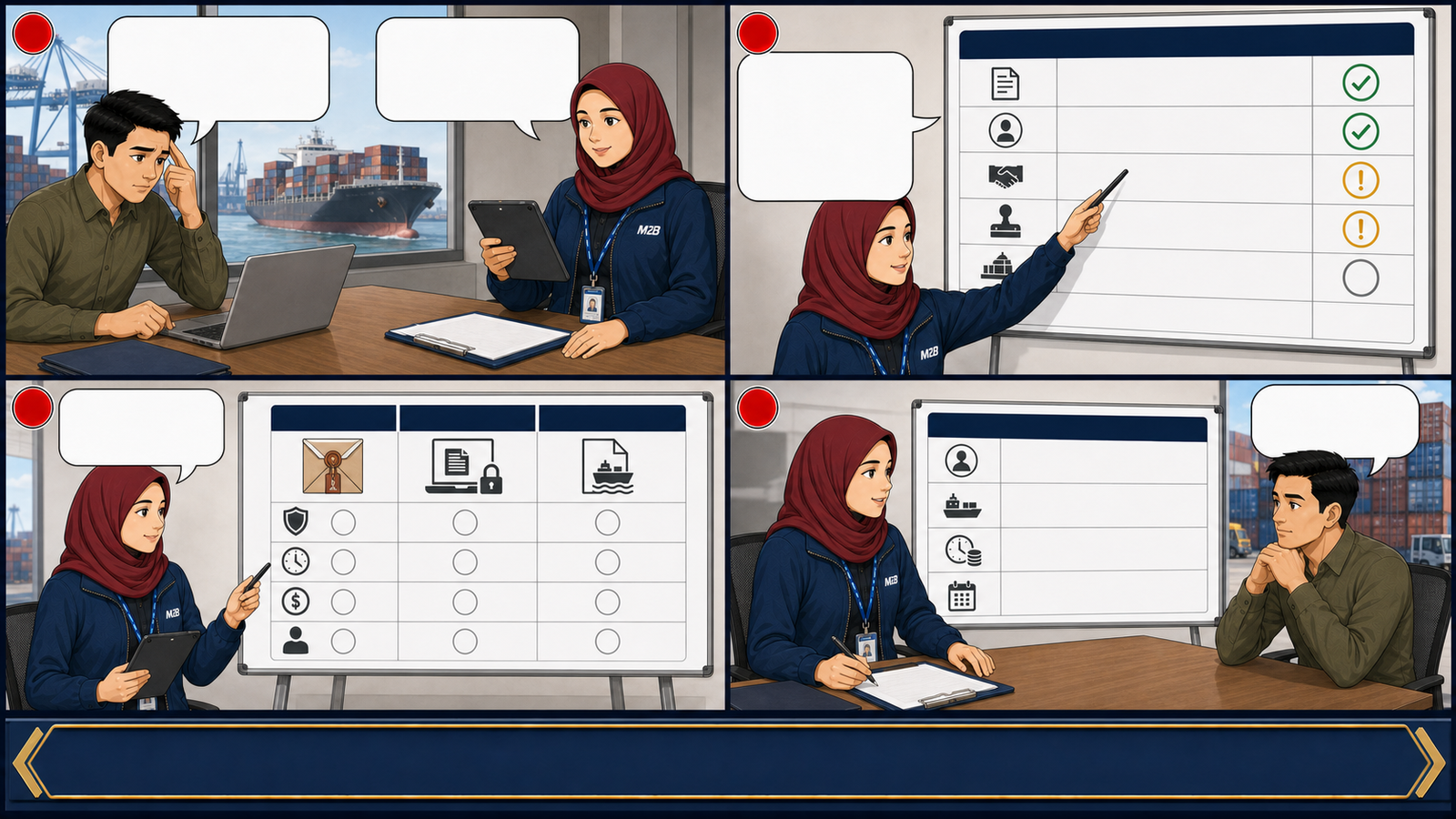 M2B Episode 09: Container Sudah Tiba, Original B/L Belum Siap
