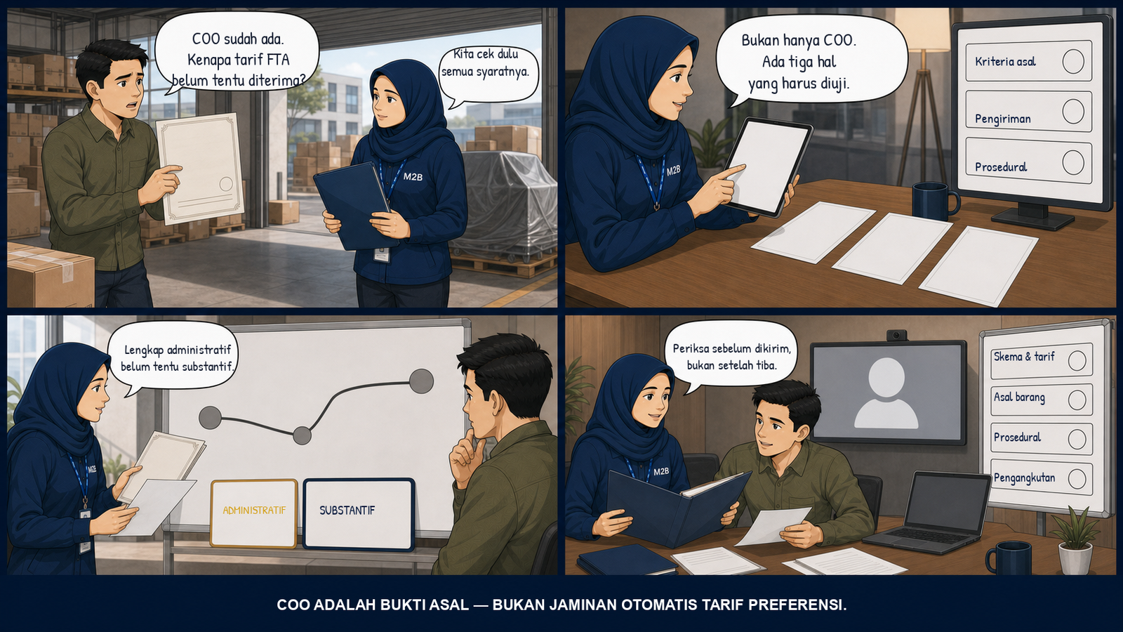 M2B Episode 10: COO Ada, Mengapa Tarif FTA Tidak Diterima?